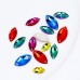 DZ 3066 12X6 MM Navette shape crystal sew on stone DZ 3066 12X6 MM Navette shape crystal sew on stone